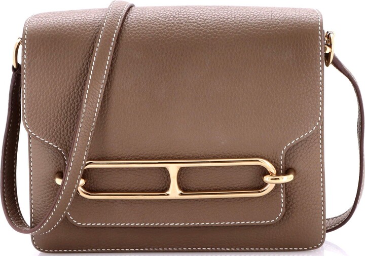 Pre-Owned Hermes Roulis Bag Clemence 23