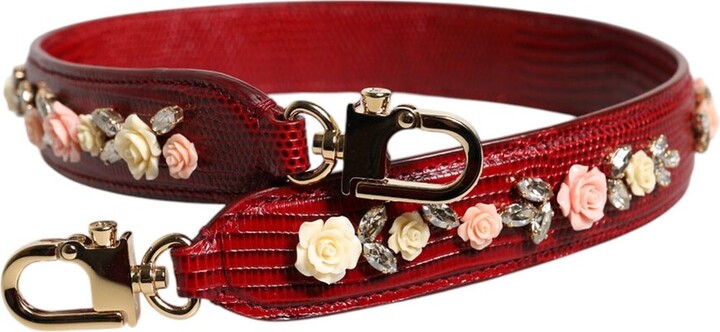 Dolce & Gabbana Leather Bag Strap