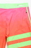 Thumbnail for your product : Hurley Phantom Block Party Hyperweave Speed 19" Boardshorts