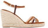 Mellow yellow Berlina Leather Wedge Sandals