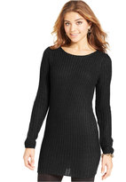Thumbnail for your product : Planet Gold Juniors' Shaker-Knit Sweater Dress
