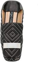 Thumbnail for your product : Sergio Rossi Studded Loafers