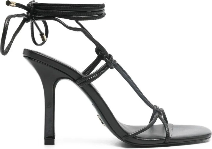 Patrizia Pepe New Square heeled sandals