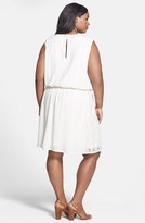 Thumbnail for your product : Bellatrix Lace Inset Sleeveless Dress (Plus Size)