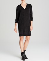Thumbnail for your product : Vince Tunic Sweater Dress - V Neck