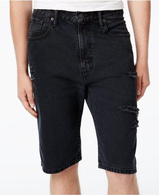 Levi's Men's 569 Loose-Fit Black Dell Shorts