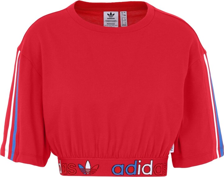 adidas Women's Red T-shirts | ShopStyle