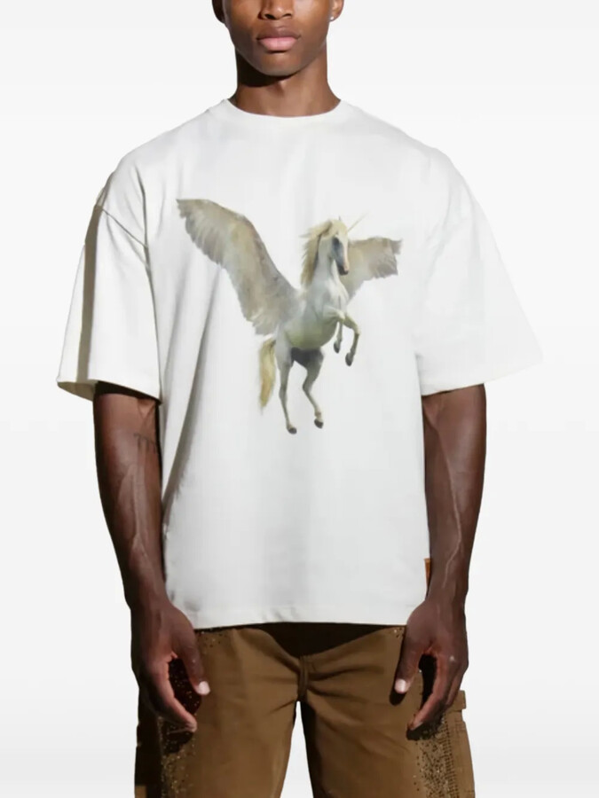 GARCIAS pegasus-print T-shirt