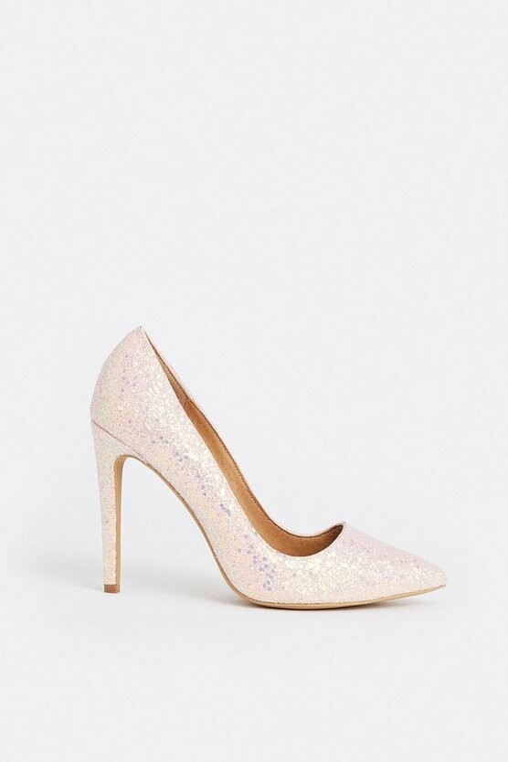 Pink Glitter Heels | Shop the world's largest collection of fashion |  ShopStyle UK