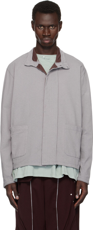 LEVI'S × KIKO KOSTADINOV JERSEY CARDIGAN Levi's® X Kiko Kostadinov Jersey Cardigan - Grey | Levi's® GB