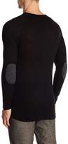 Thumbnail for your product : Parke & Ronen Long Sleeve Elbow Patch Sweater