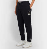 Thumbnail for your product : Moncler Genius 7 Fragment Slim-Fit Tapered Appliqued Printed Loopback Cotton-Jersey Sweatpants