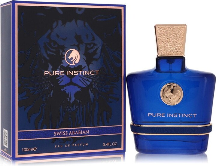 Pure Instinct by Swiss Arabian Eau De Parfum Spray 3.4 oz Men