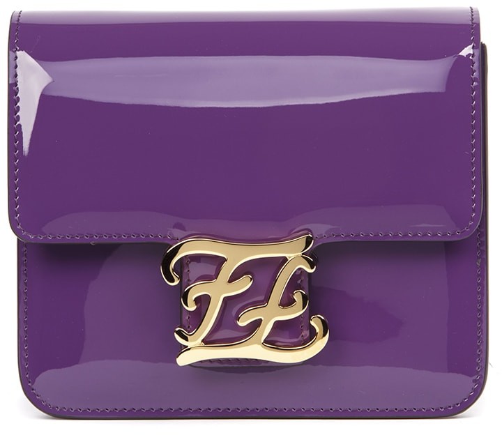 fendi purple bag