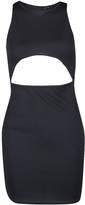 Thumbnail for your product : boohoo Underbust Cut Mini Bodycon Dress