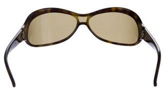 Bottega Veneta Polarized Shield Sunglasses