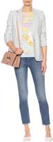 Thumbnail for your product : 7 For All Mankind Pyper cropped mid-rise skinny jeans
