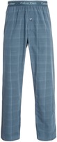 Thumbnail for your product : Calvin Klein Woven Dylan Plaid Lounge Pants, Blue