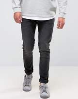 Thumbnail for your product : ASOS Design Skinny Jeans In 12.5oz Washed Black