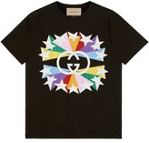 Thumbnail for your product : Gucci Men's Interlocking G star T-shirt