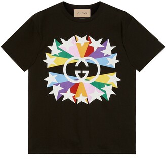 Gucci Men's Interlocking G star T-shirt