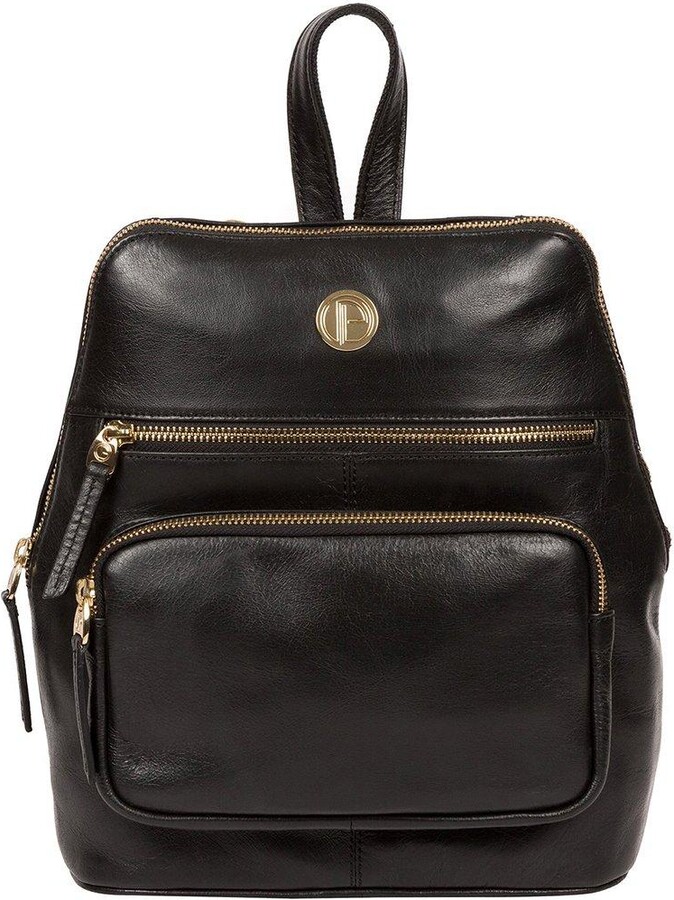 Pure Luxuries London 'Verbena' Leather Backpack ShopStyle