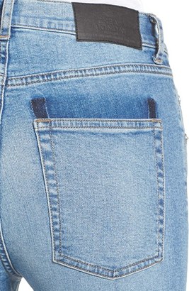 Cheap Monday Women's Second Frayed Hem Skinny Jeans
