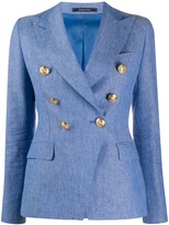 Thumbnail for your product : Tagliatore Fitted Double Breasted Blazer