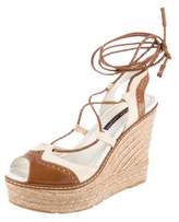 Thumbnail for your product : Ralph Lauren Lace-Up Espadrille Wedges