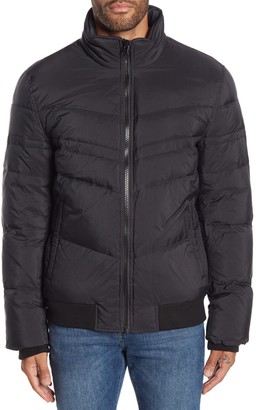 Andrew Marc Quilted Down Filled Jacket