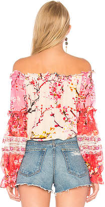 Rococo Sand Off the Shoulder Top