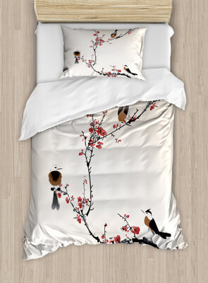 Ambesonne Nature Duvet Cover Set