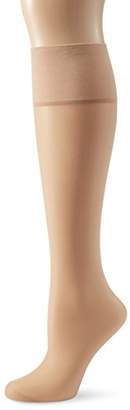 Elbeo Women's Kniestrümpfe Soft & Resistant Dp Matt Fine 20 DEN Knee-High Socks - Brown - 8