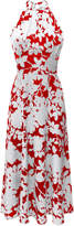 Thumbnail for your product : Rasario Printed Satin Dress