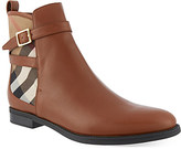 Thumbnail for your product : Burberry Richardson leather ankle boots