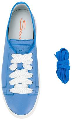 Santoni lace-up sneakers
