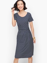 Thumbnail for your product : Talbots Knit Jersey Draped Sheath Dress