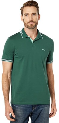HUGO BOSS Green Men's Polos | ShopStyle