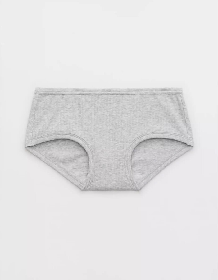 aerie Ribbed Cotton Boybrief Underwear ShopStyle Panties