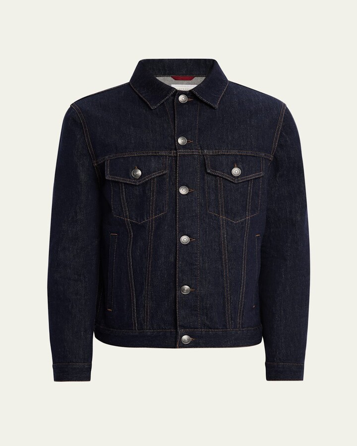 Men's Italian Selvedge Denim Jacket