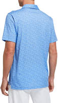 Thumbnail for your product : Peter Millar Men's Car-Print Cotton Polo Shirt