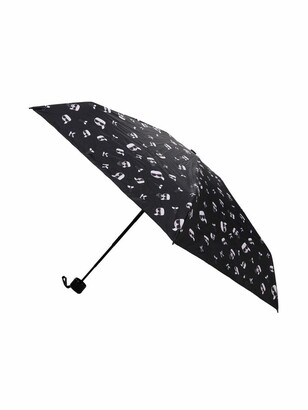 Karl Lagerfeld Paris Ikonik logo-print umbrella