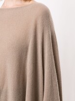 Thumbnail for your product : Agnona Oversized Asymmetric Knitted Top