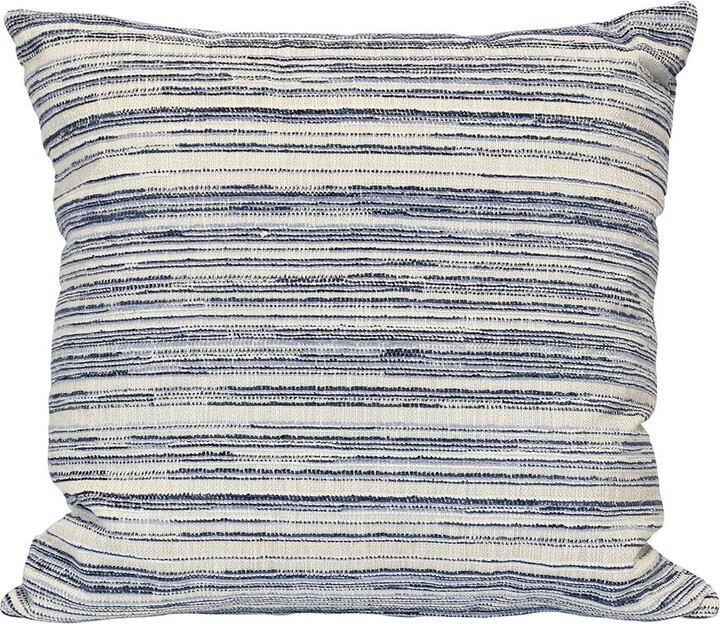 Harp & Finial Catalina Indigo Pillow with Down Insert