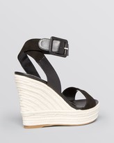 Thumbnail for your product : Sergio Rossi Open Toe Platform Wedge Sandals - Eleanor