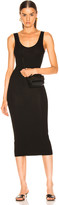 Thumbnail for your product : Enza Costa Rib Tank Viscose-Blend Dress in Black | FWRD