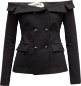 Thumbnail for your product : L'Agence Stephan Off-The-Shoulder Blazer