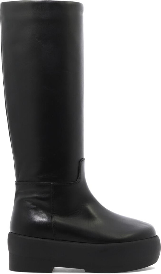 GIA BORGHINI ジアボルギーニ Gia Borghini Ankle Boots Women Leather Black | B-Exit – B