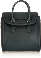 Thumbnail for your product : Alexander McQueen The Heroine medium textured-leather tote