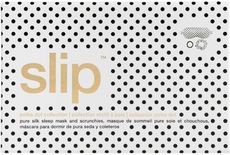 Slip Silk Polka-Dot Print Sleep Mask Gift Set